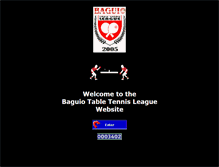 Tablet Screenshot of bttl.gobaguio.com